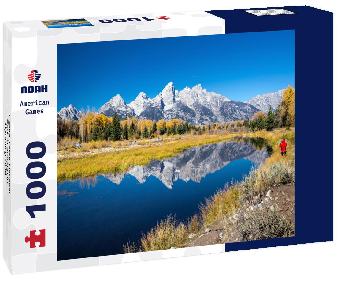 Noah Jigsaw Puzzle Grand Teton National Park in autumn in Wyoming USA 1000 Pieces