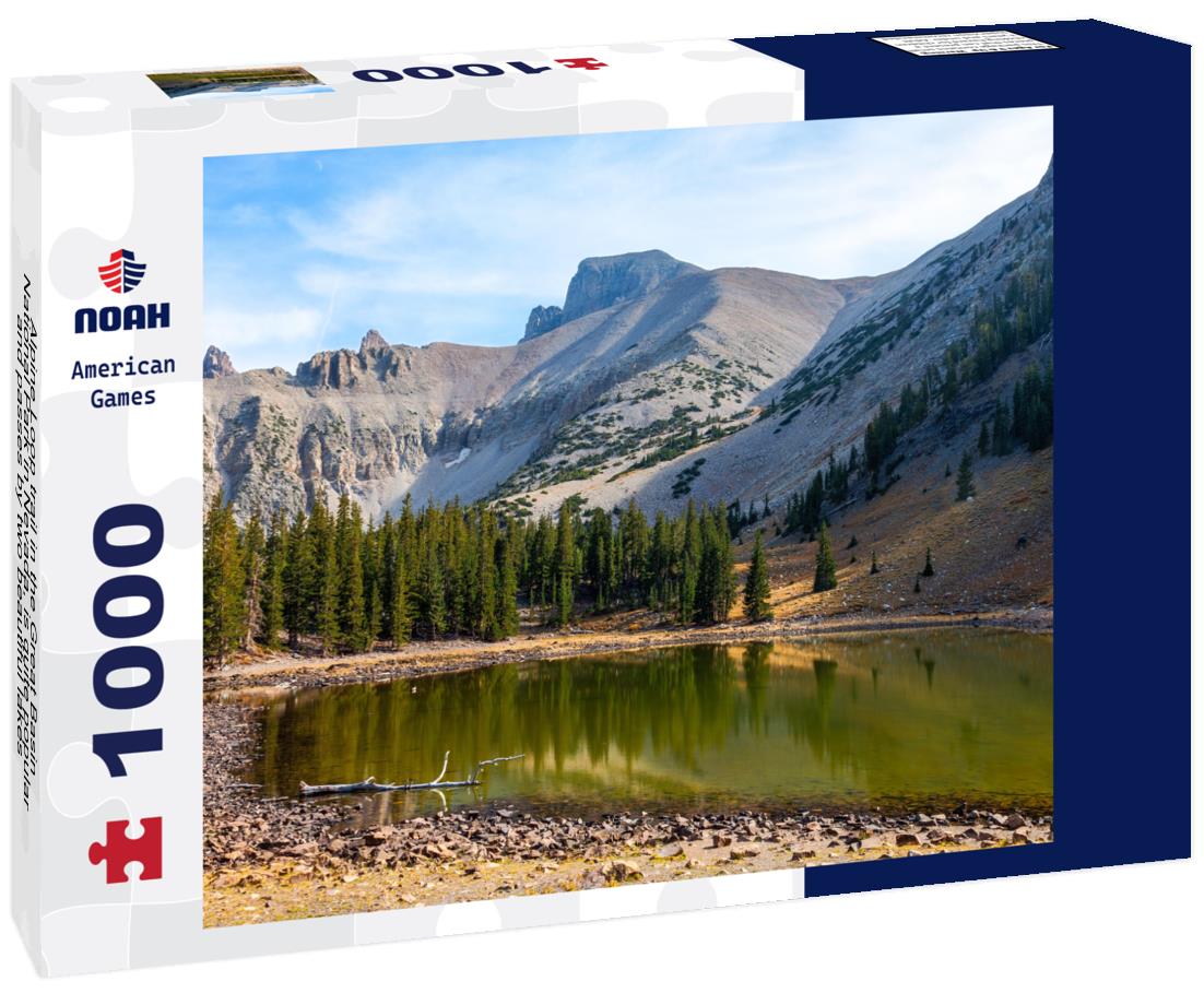 Noah Jigsaw Puzzle Alpine Loop trail in the Great Basin National Park in Nevada, is quite popular, and passes by two beautiful lakes, one of these being Stella Lake 1000 Pieces