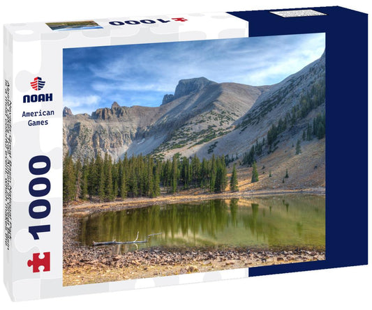 Noah Jigsaw Puzzle Nevada-Great Basin National Park-Alpine Lakes Trail. Autumn in Great Basin is a most colorful event, which makes the spectacular scenery even more magnificent 1000 Pieces
