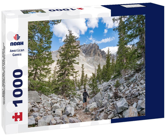 Noah Jigsaw Puzzle Boy hiking in ancient bristlecone pine forest in Great Basin National Park, Baker, Nevada, USA 1000 Pieces