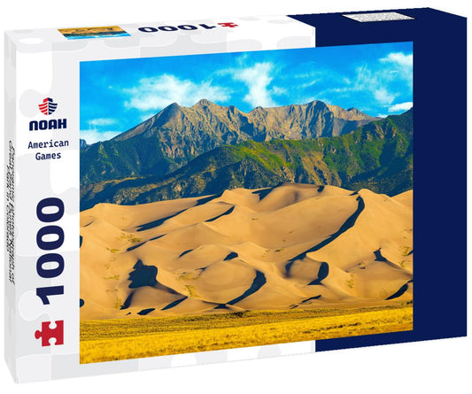 Noah Jigsaw Puzzle Panoramic photopgraph of Great Sand Dunes National Park in Colorado 1000 Pieces