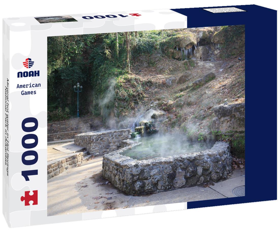 Noah Jigsaw Puzzle Mineral hot water in Hot Springs National Park in Arkansas 1000 Pieces