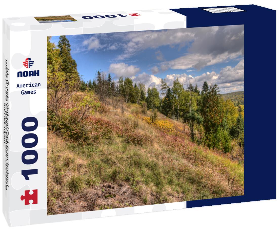 Noah Jigsaw Puzzle Isle Royale National Park is an Isolated Island in Lake Superior between Minnesota and Michigan 1000 Pieces