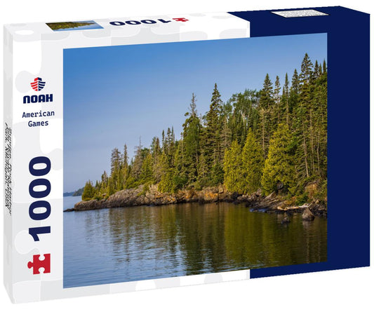 Noah Jigsaw Puzzle Sunrise, Rock Harbor, Isle Royale National Park, Michigan, USA 1000 Pieces