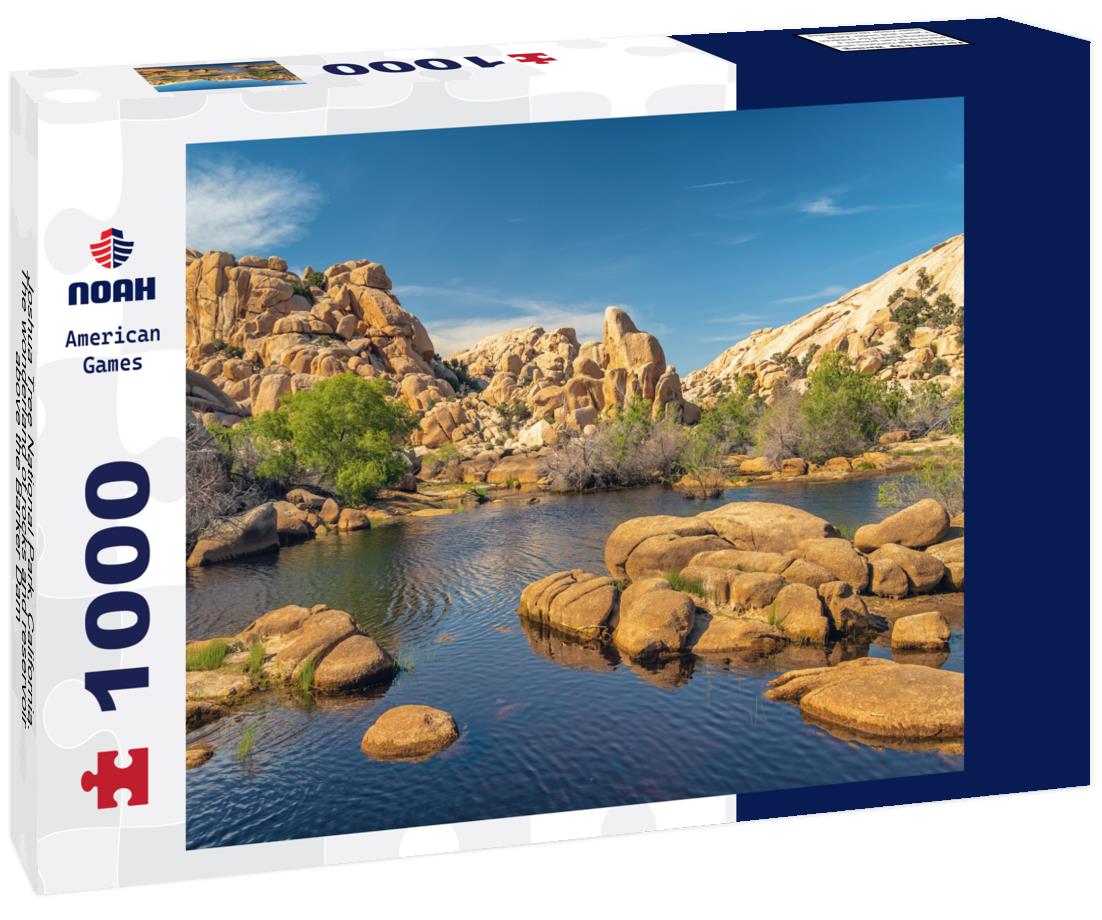 Noah Jigsaw Puzzle Joshua Tree National Park, California. The wonderland of rocks and reservoir above the Barker Dam 1000 Pieces