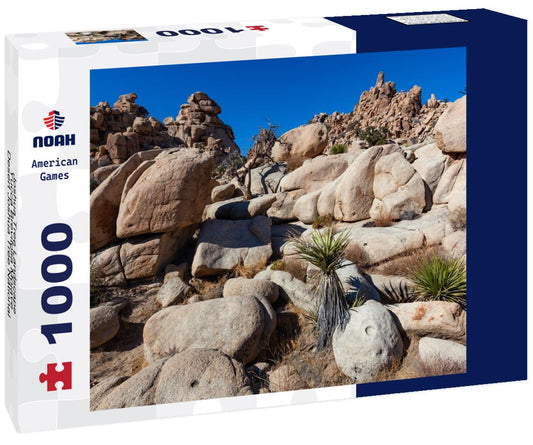 Noah Jigsaw Puzzle Joshua Tree Landscape, Yucca Brevifolia Mojave Desert Joshua Tree National Park California 1000 Pieces