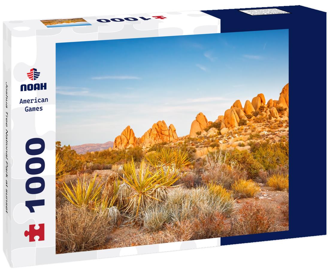 Noah Jigsaw Puzzle Joshua Tree National Park at sunset 1000 Pieces