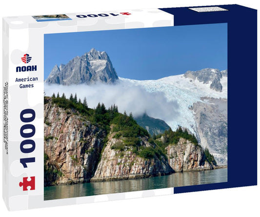 Noah Jigsaw Puzzle Kenai fjords National park with a big glacier on the background, Alaska 1000 Pieces