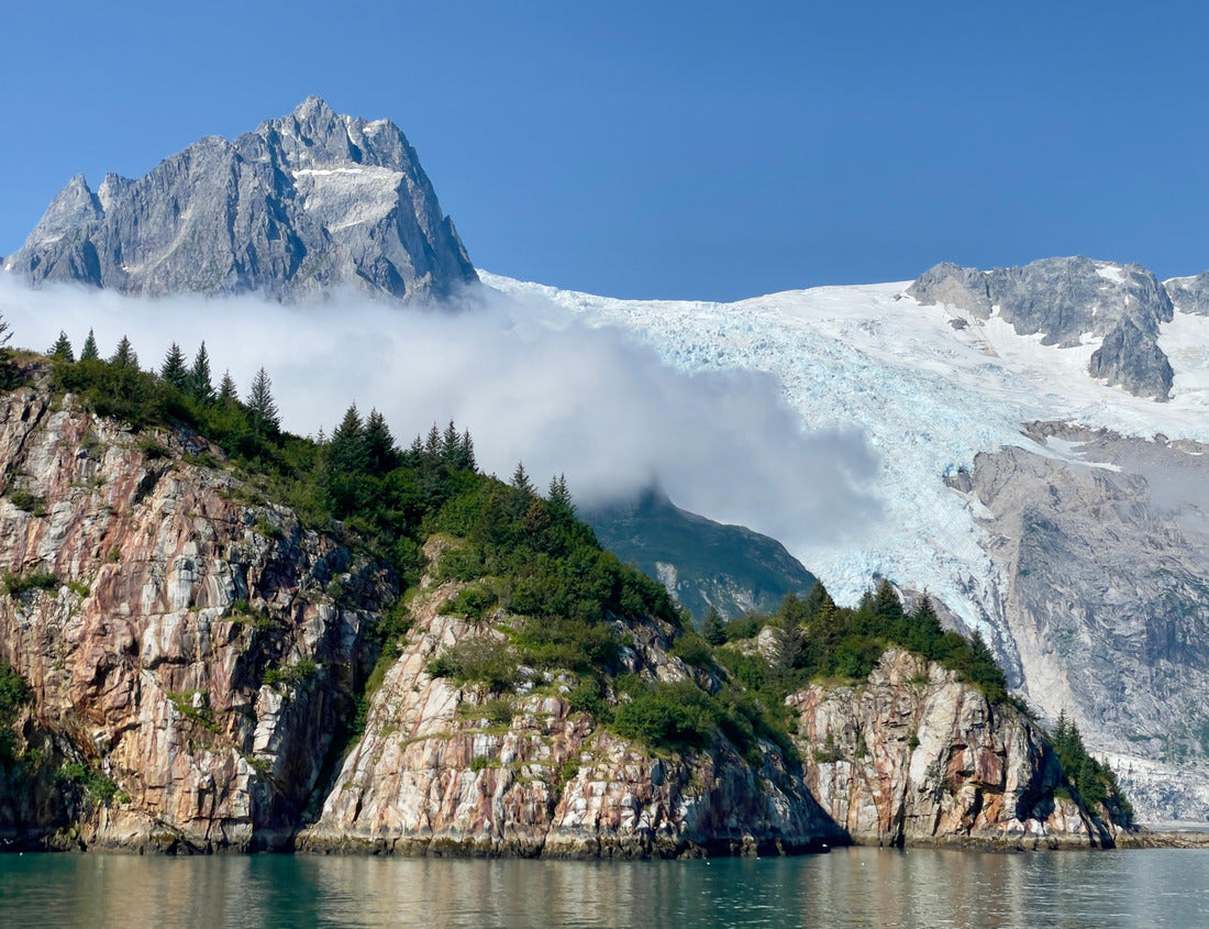 Noah Jigsaw Puzzle Kenai fjords National park with a big glacier on the background, Alaska 1000 Pieces