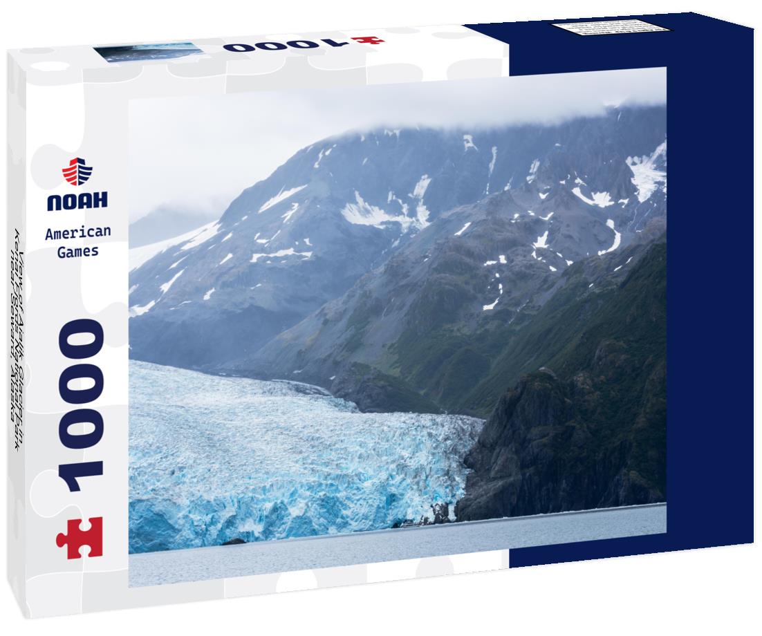 Noah Jigsaw Puzzle View of Aialik Glacier in Kenai Fjords National Park near Seward, Alaska 1000 Pieces