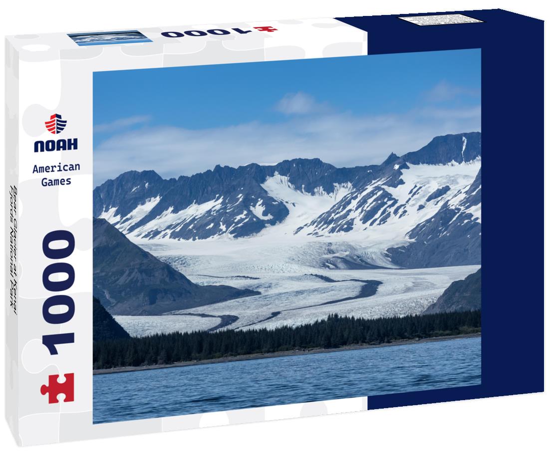 Noah Jigsaw Puzzle Bear Glacier at Kenai Fjords National Park 1000 Pieces