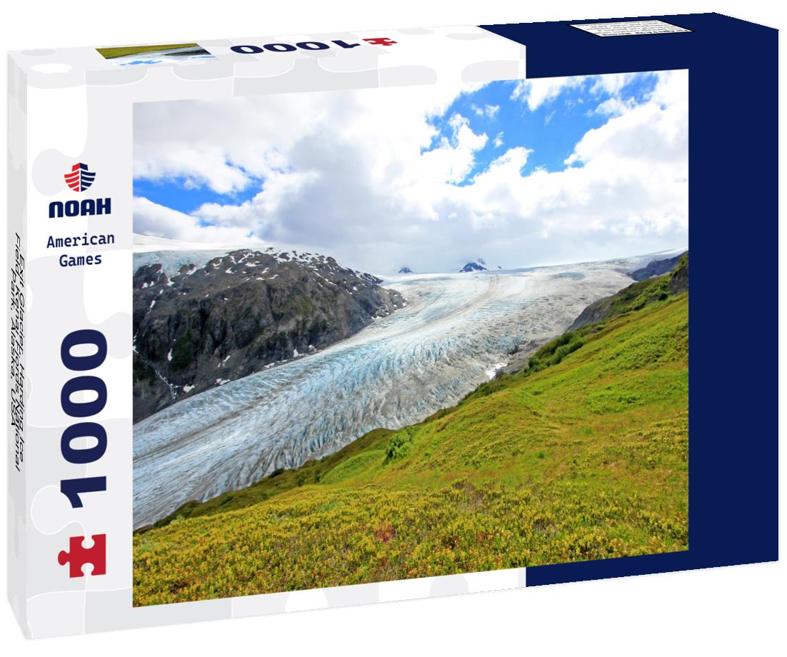 Noah Jigsaw Puzzle Exit Glacier, Harding Ice Field, Kenai Fjords National Park, Alaska, USA 1000 Pieces