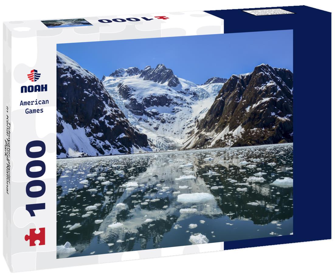 Noah Jigsaw Puzzle Tidewater glacier in Kenai Fjords National Park 1000 Pieces
