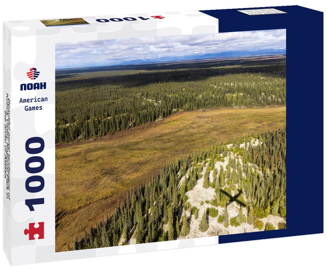 Noah Jigsaw Puzzle Beautiful aerial landscape of Kobuk Valley National Park in the arctic of Alaska 1000 Pieces