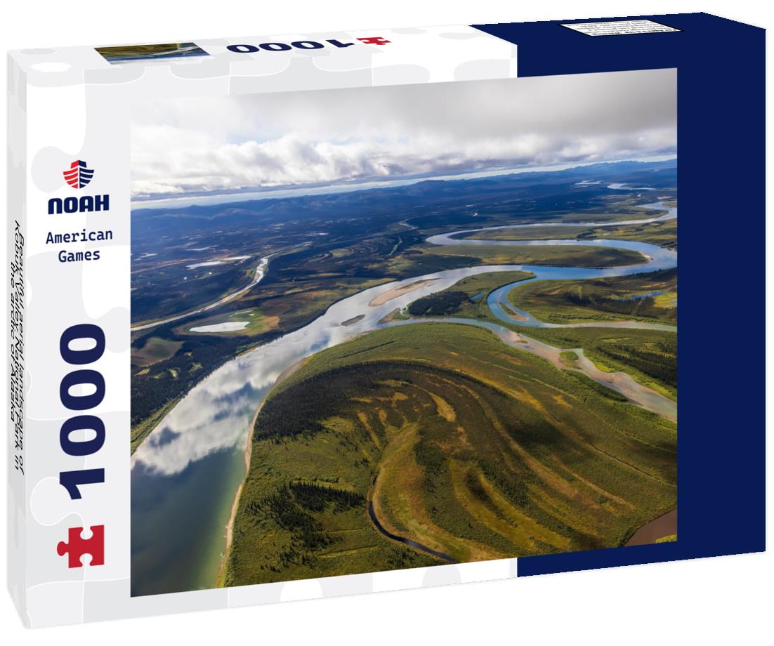 Noah Jigsaw Puzzle Beautiful aerial landscape of Kobuk Valley National Park in the arctic of Alaska 1000 Pieces