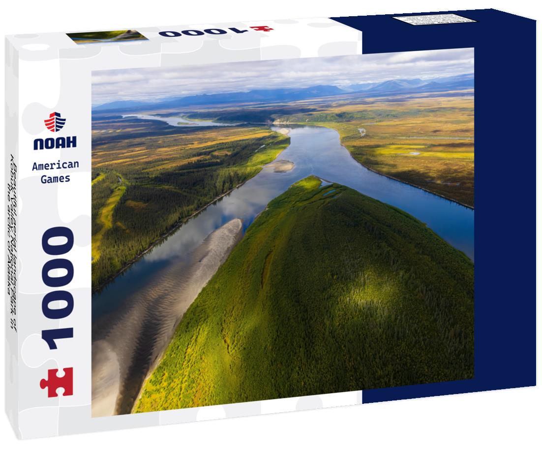 Noah Jigsaw Puzzle Beautiful aerial landscape of Kobuk Valley National Park in the arctic of Alaska 1000 Pieces