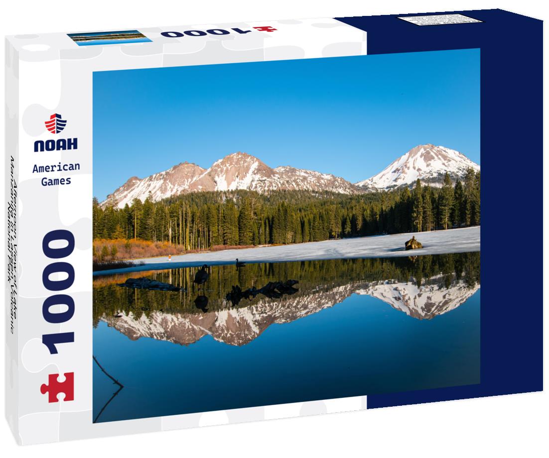 Noah Jigsaw Puzzle Afternoon View of Lake Manzanita in Lassen Volcanic National Park 1000 Pieces