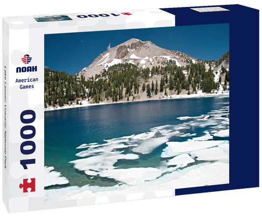 Noah Jigsaw Puzzle Lake Lassen Volcanic National Park 1000 Pieces