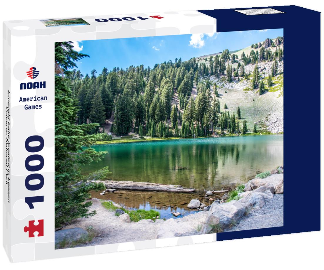 Noah Jigsaw Puzzle Emerald Lake located in Lassen Volcanic National Park 1000 Pieces