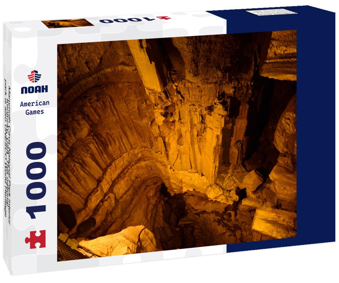 Noah Jigsaw Puzzle Mammoth Cave National Park interior, Kentucky, USA. This national park is also UNESCO World Heritage Site since 1981 1000 Pieces