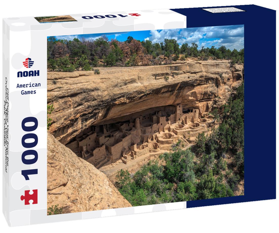 Noah Jigsaw Puzzle Cliff Palace View from the Overlook, Mesa Verde National Park, Colorado 1000 Pieces