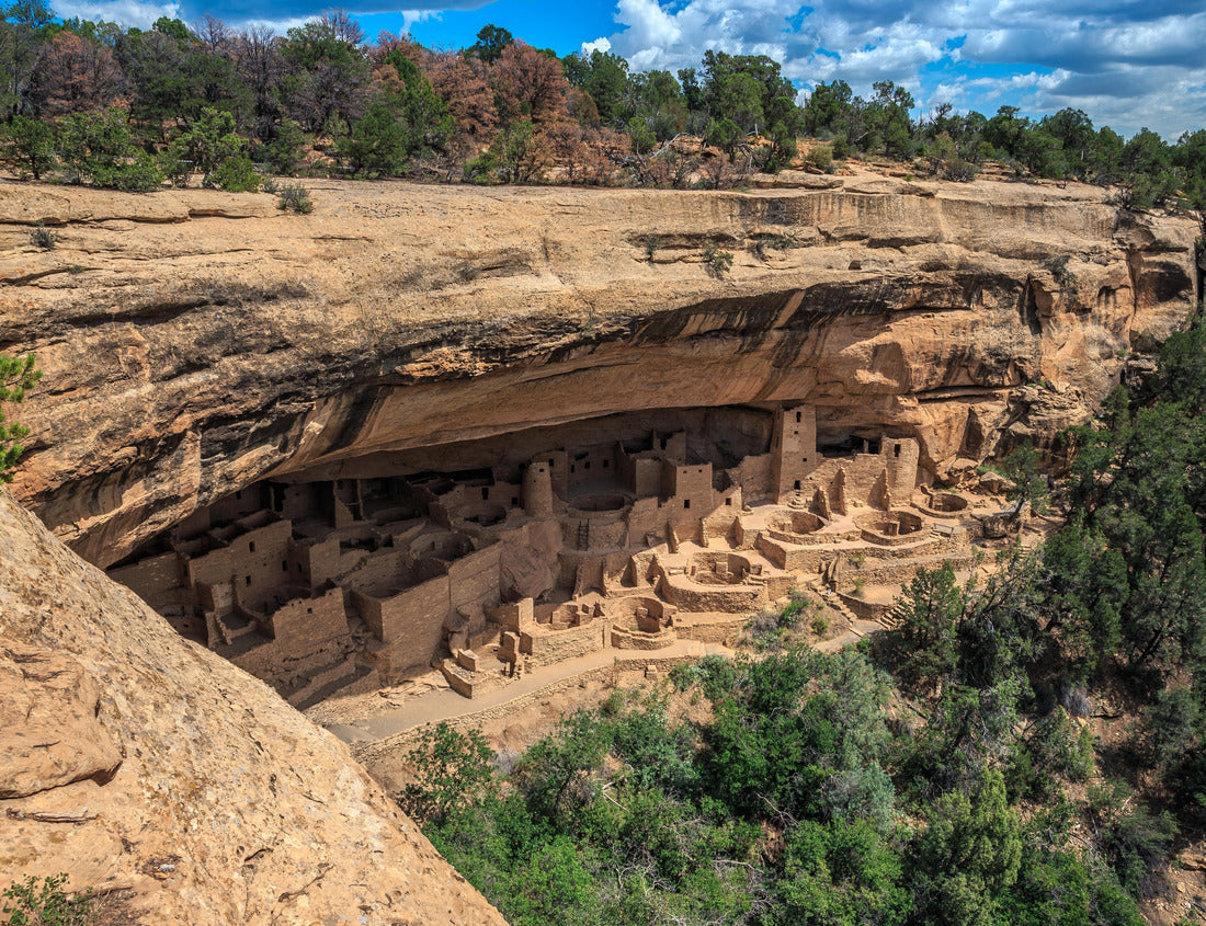 Noah Jigsaw Puzzle Cliff Palace View from the Overlook, Mesa Verde National Park, Colorado 1000 Pieces