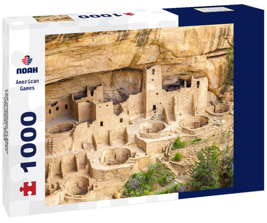 Noah Jigsaw Puzzle Cliff dwellings in Mesa Verde National Parks, Colorado, USA 1000 Pieces