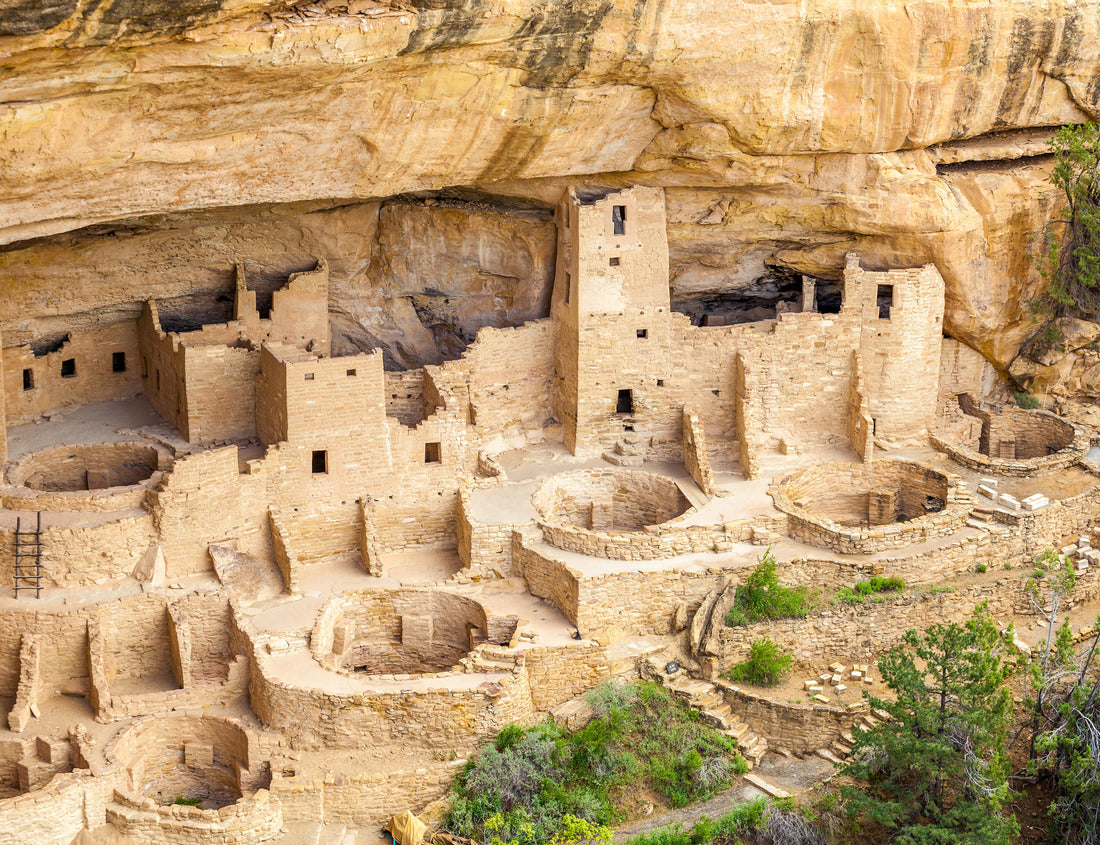 Noah Jigsaw Puzzle Cliff dwellings in Mesa Verde National Parks, Colorado, USA 1000 Pieces