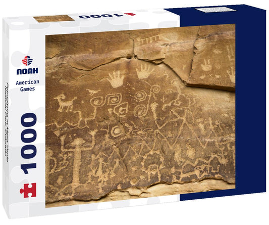 Noah Jigsaw Puzzle Petroglyphs at Mesa Verde National Park, Colorado 1000 Pieces