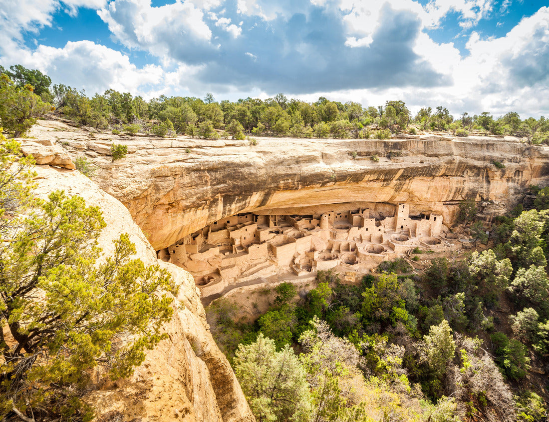 Noah Jigsaw Puzzle Cliff dwellings in Mesa Verde National Parks, Colorado, USA 1000 Pieces