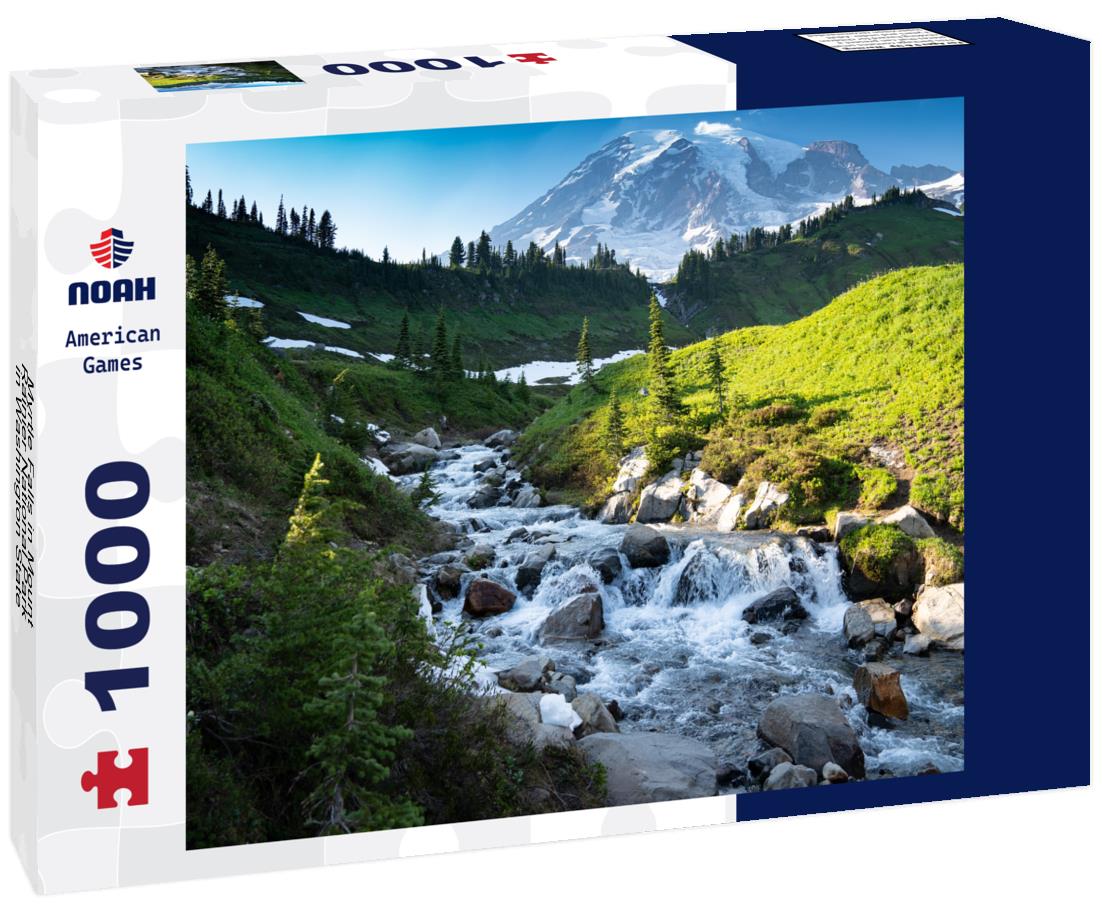 Noah Jigsaw Puzzle Myrtle Falls in Mount Rainier National Park in Washington State 1000 Pieces