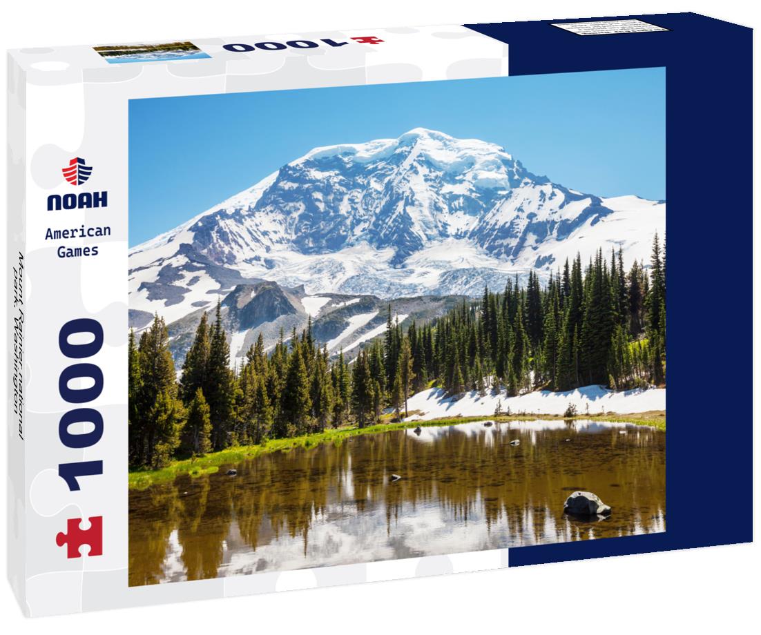 Noah Jigsaw Puzzle Mount Rainier national park, Washington 1000 Pieces