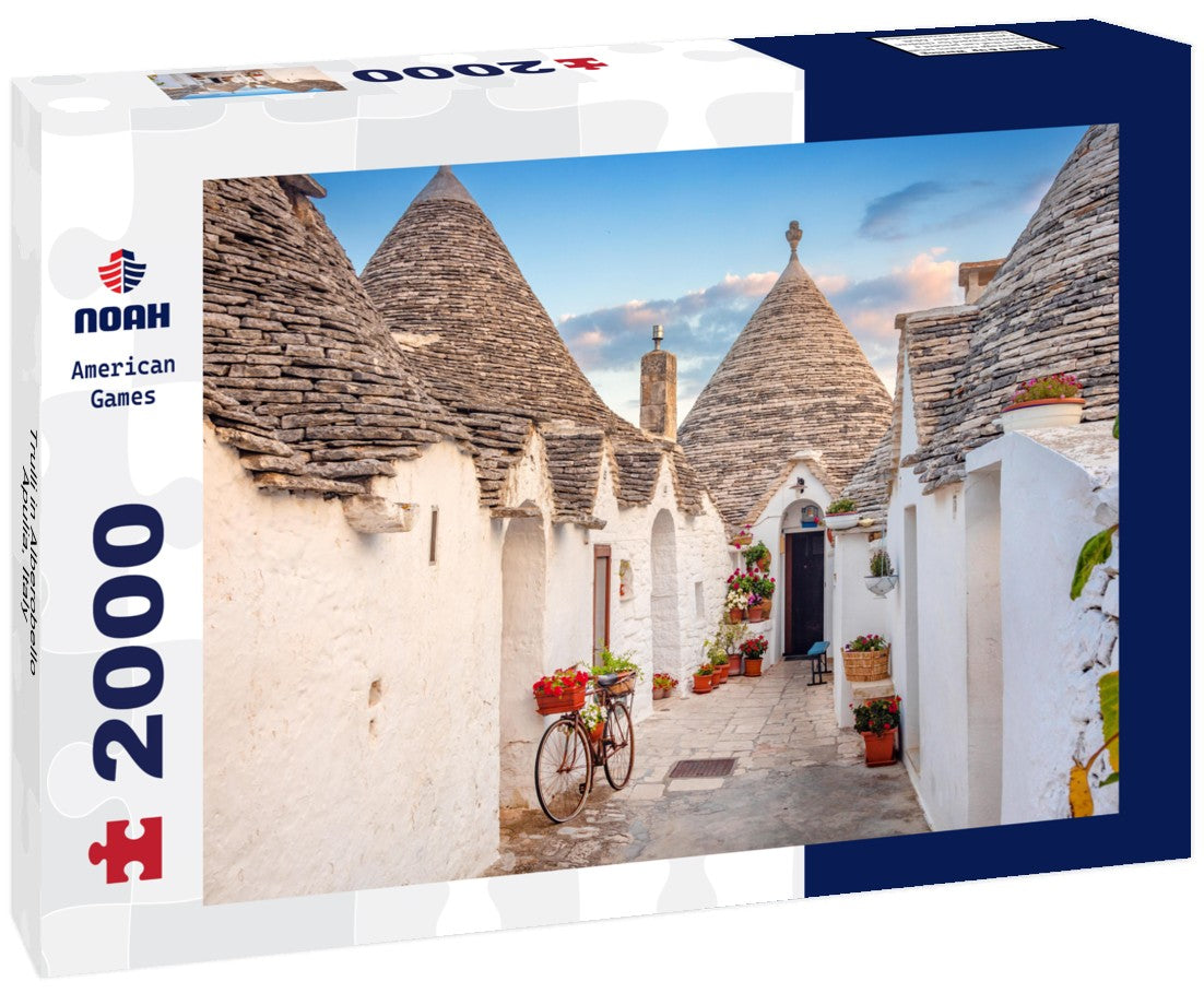 Trulli in Alberobello, Apulia, Italy 2000pc Puzzle