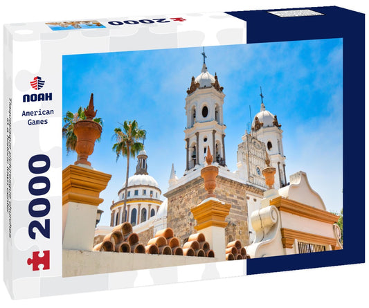 Noah Jigsaw Puzzle Tlaquepaque picturesque churches in a historic town center 2000 pieces