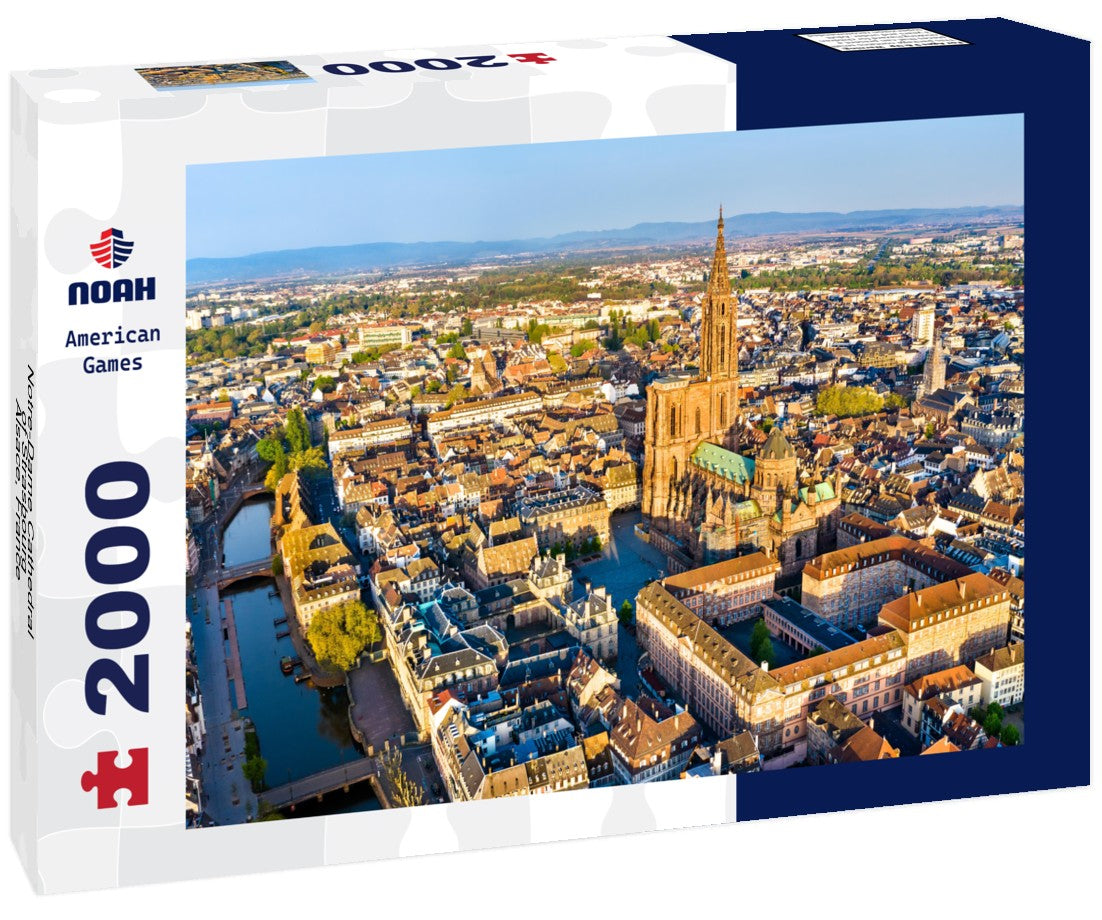 Notre-Dame Cathedral of Strasbourg - Alsace, France 2000pc Puzzle