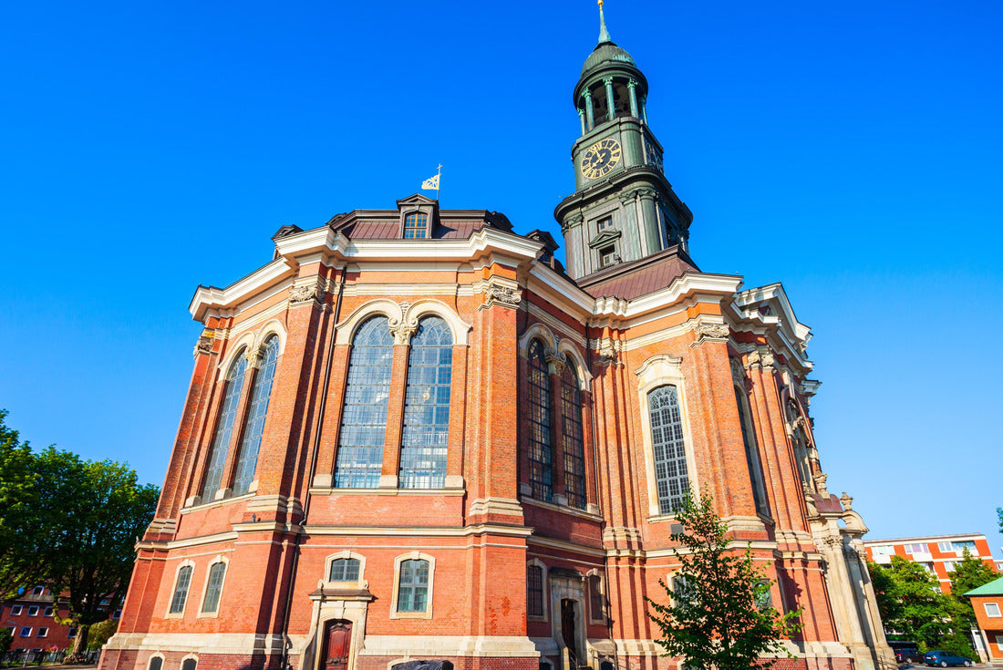 St. Michael's Church is the most famous Lutheran church in the city of Hamburg, Germany 2000pc Puzzle