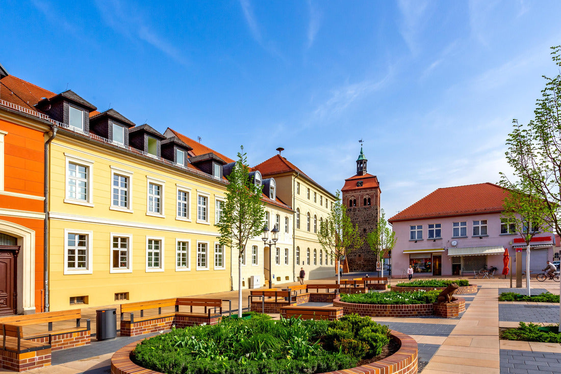Noah Jigsaw Puzzle Market Tower in Luckenwalde, Germany 2000 pieces