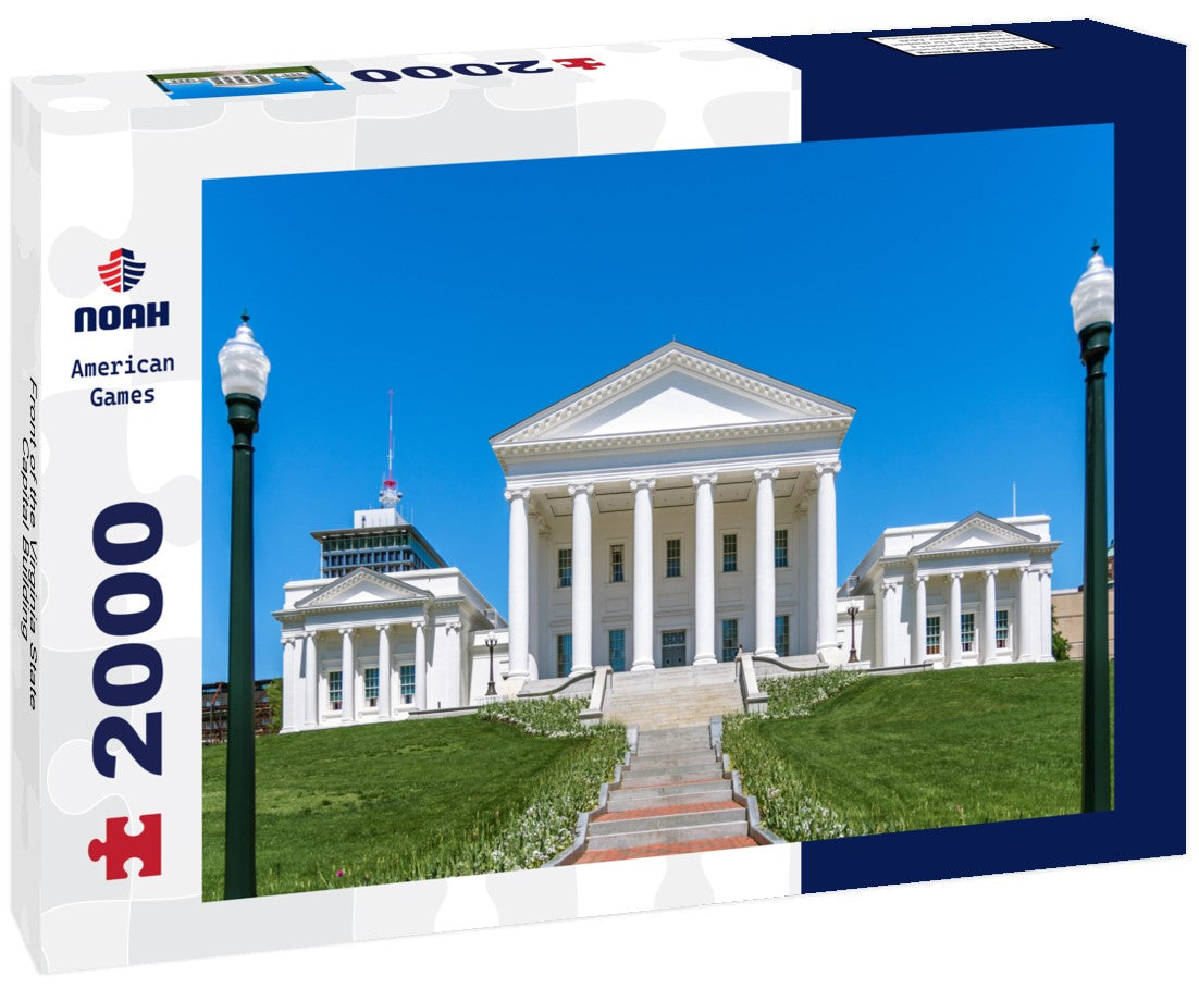 Front of the Virginia State Capital Building 2000pc Puzzle