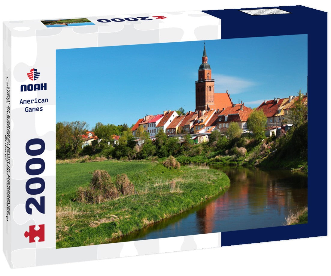 Sepopol town in Bartoszyce County, Warmian-Masurian Voivodeship, Poland 2000pc Puzzle