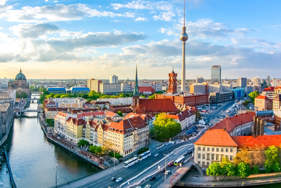 Berlin cityscape with Berlin Cathedral and TV tower, Germany 2000pc Puzzle