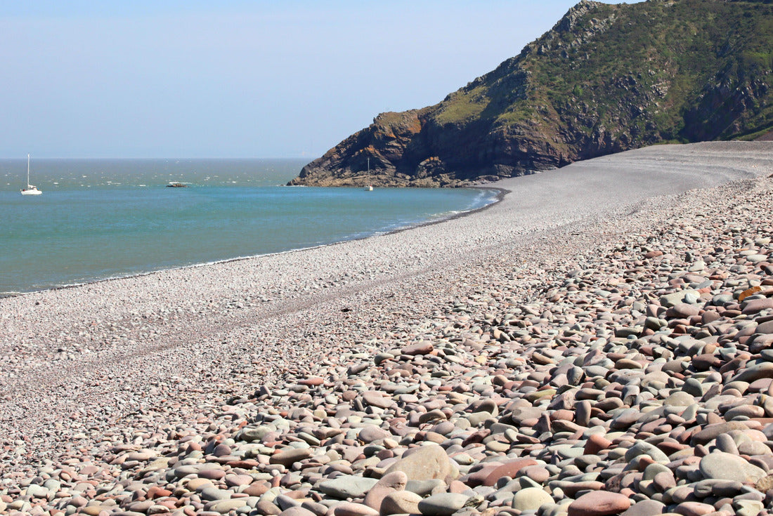 Noah Jigsaw Puzzle View along the shore at Bossington Beach Devon 2000 pieces