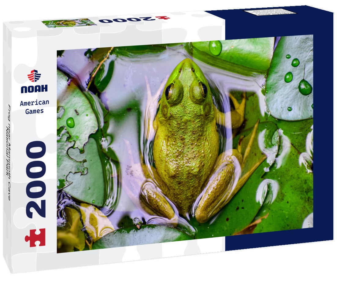 Noah Jigsaw Puzzle Frog near Mammoth Cave National Park 2000 pieces