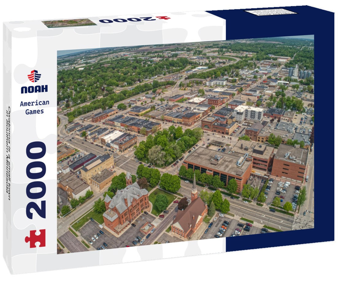 Owatonna is a small town in Southern Minnesota 2000pc Puzzle