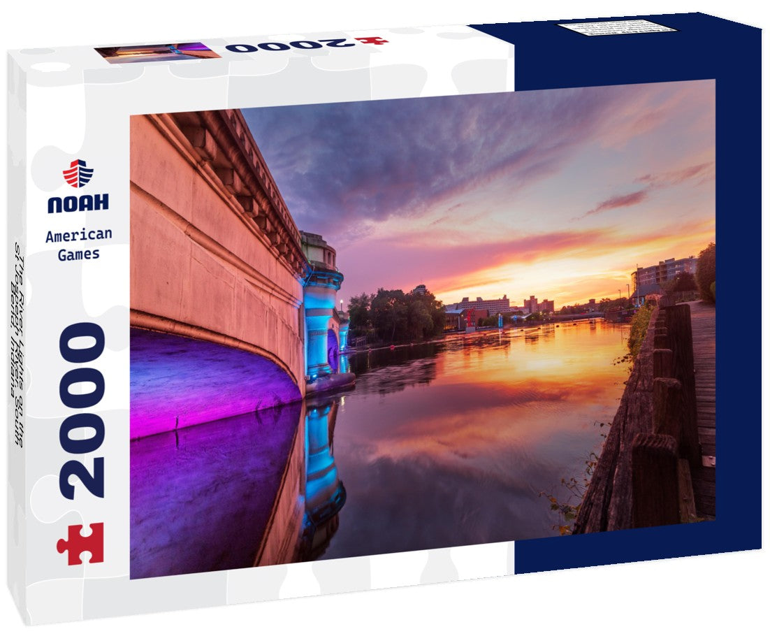 The River Lights on the St Jospeph River, South Bend, Indiana 2000pc Puzzle