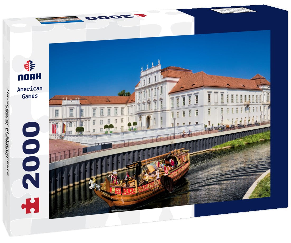 Havel canal at Oranienburg castle, Germany 2000pc Puzzle