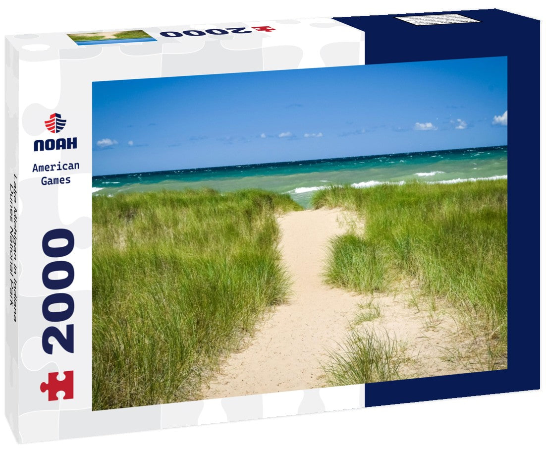 Noah Jigsaw Puzzle Lake Michigan in Indiana Dunes National Park 2000 pieces