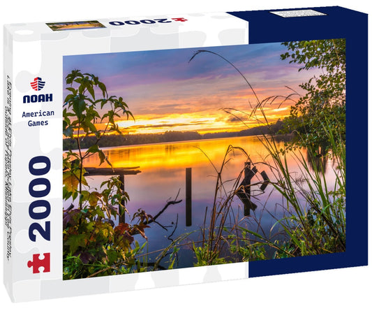 Noah Jigsaw Puzzle Evening at Elvis Presley Lake Elvis Presley Lake is a 322 acre lake located in Lee County, outside of Tupelo, Mississippi 2000 pieces