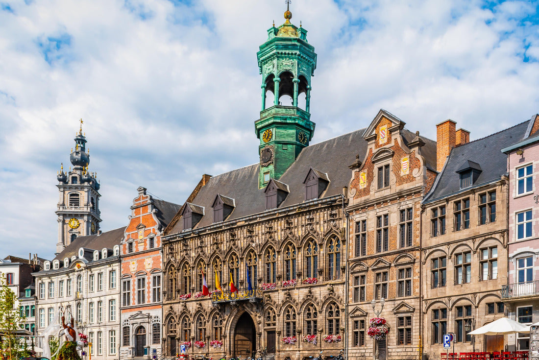 Main square with City Hall in Mons, Belgium 2000pc Puzzle