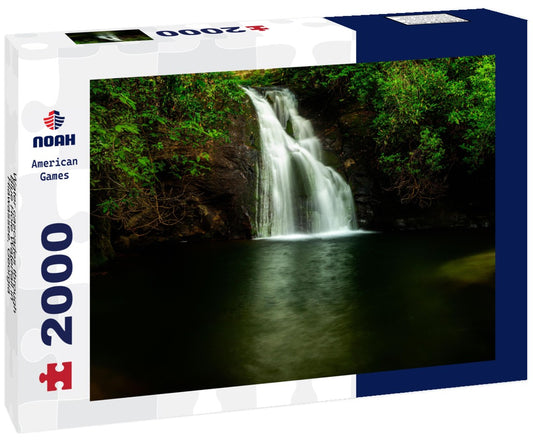 Noah Jigsaw Puzzle Water cascades through Blue Hole Waterfall in Hiawassee, Georgia 2000 pieces