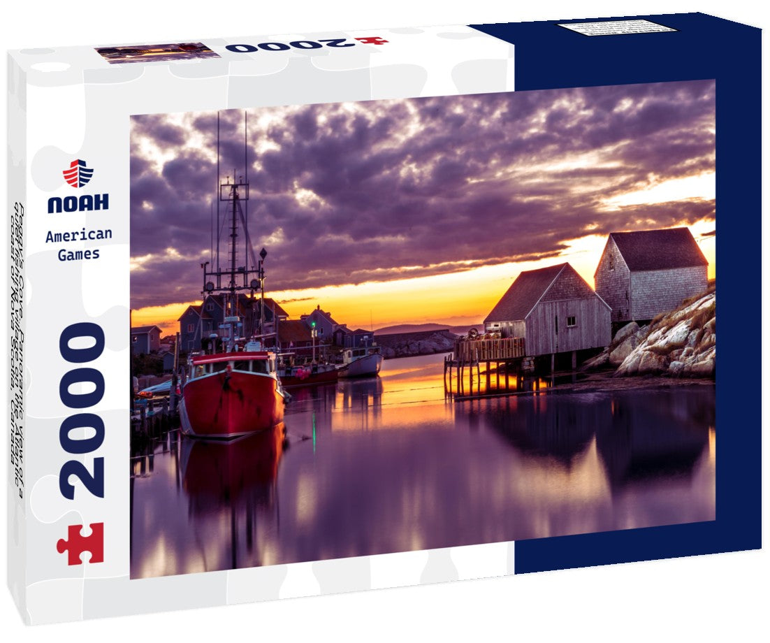 Peggy's Cove. a quiet fishing village on the Atlantic coast of Nova Scotia, Canada 2000pc Puzzle